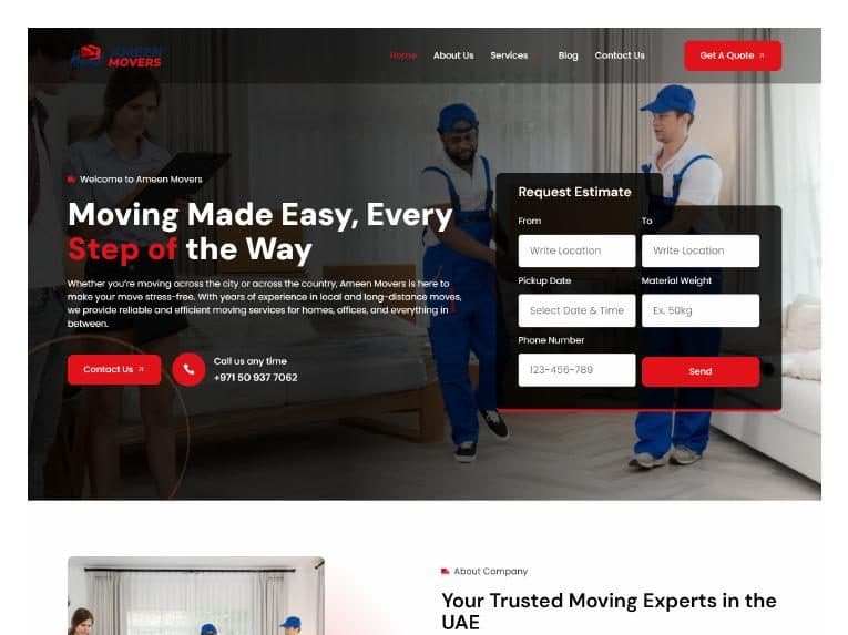 Anwen Movers: Moving Made Easy Platform
