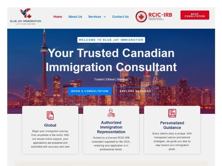 Blue Jay Immigration: Canadian Immigration Consultancy