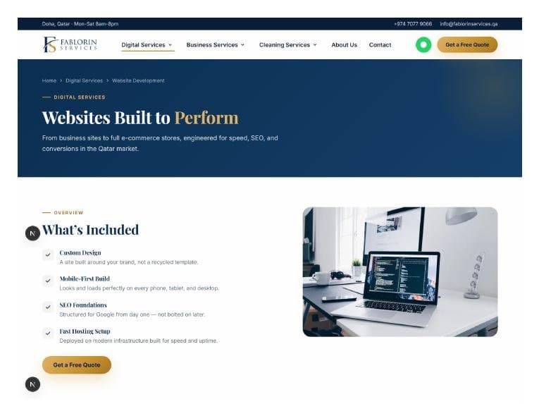 Farzorim Services: Multi-Service Business Platform
