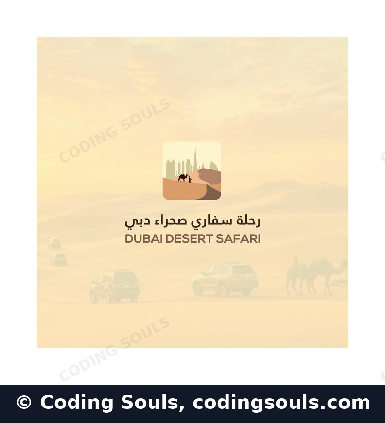 Dubai Desert Safari logo design by Coding Souls